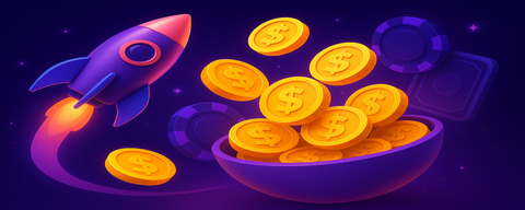 Claim your exclusive second deposit bonus today at Rocket Casino 32.