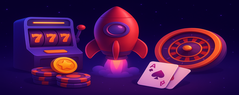 Get cashback on your live game wagers at Rocket Casino 32.